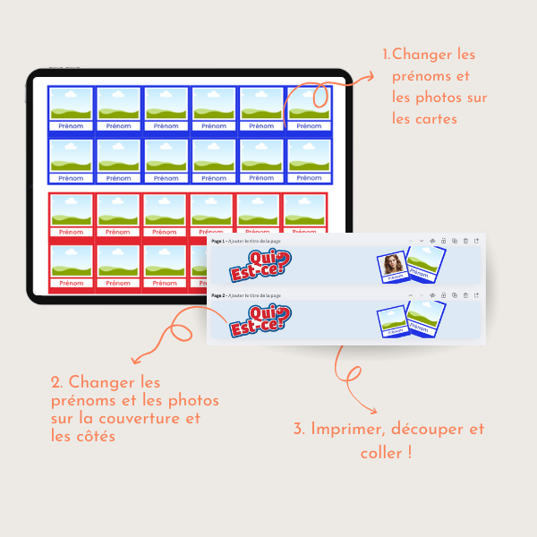 Qui c'est ? personnalisé