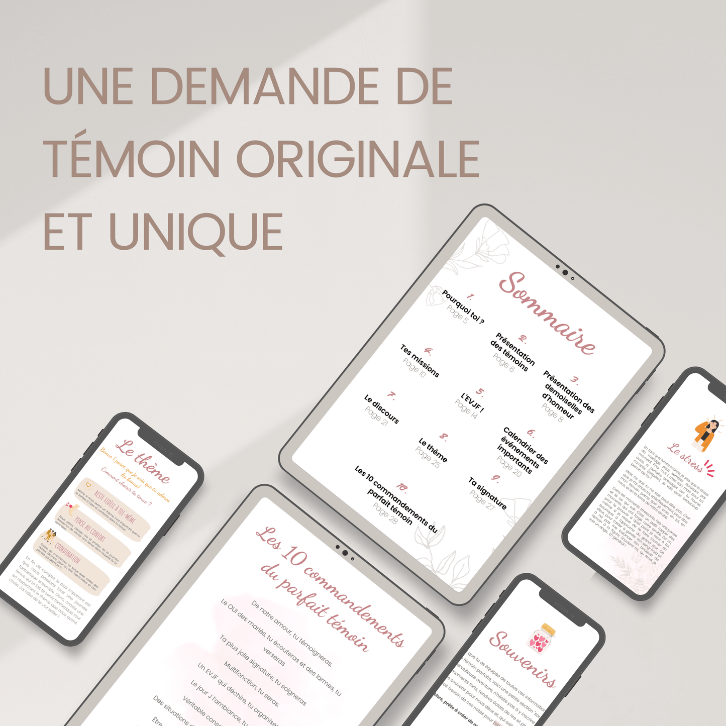 Guide du parfait témoin™ - demande de témoin mariage - Love Road