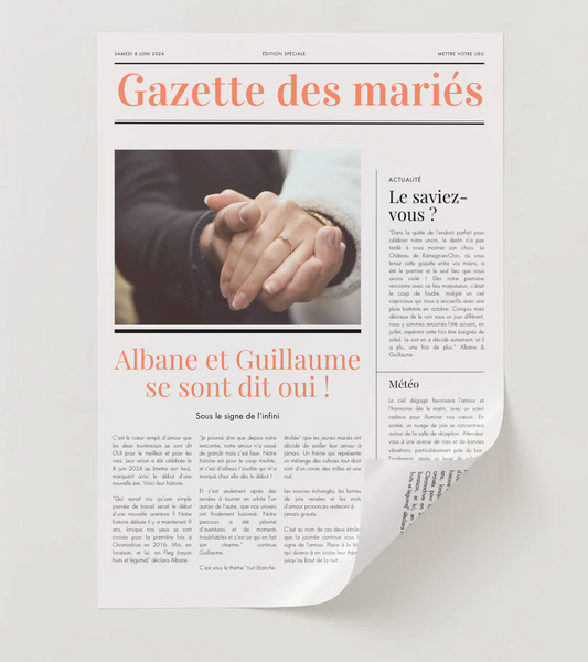 Gazette des mariés